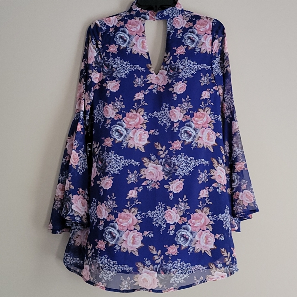 Lulus Feeling of Love Floral Print Shift Dress XS - Picture 11 of 14